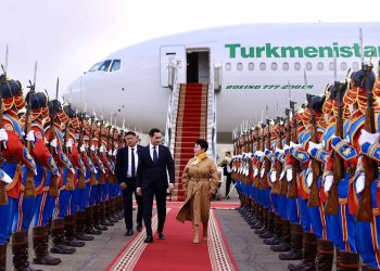 Туркменистан Улсын Ерөнхийлөгч Монгол Улсад төрийн айлчлал хийхээр хүрэлцэн ирлээ