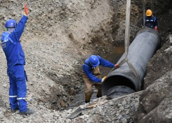 Олон жил гацсан, Улаанбаатарын бохир усны шугамын ачааллыг авах Туул-1" коллекторын ажил үргэлжилж байна