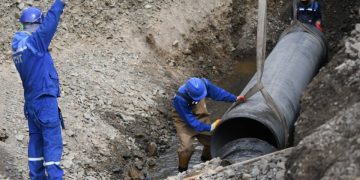 Олон жил гацсан, Улаанбаатарын бохир усны шугамын ачааллыг авах Туул-1" коллекторын ажил үргэлжилж байна