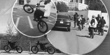 Насанд хүрээгүй хүүхэд суррон унаж байгаад автомашинтай мөргөлдөж гэмтжээ