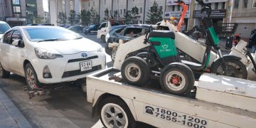 Бага тойруу орчимд зориулалтын зогсоолд байршуулаагүй мопед, скүүтэрийг өнөөдрөөс ачиж эхэллээ