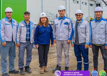 УСУГ-ын удирдлагын баг хаягдал ус дахин боловсруулах үйлдвэрийн бүтээн байгуулалттай танилцлаа