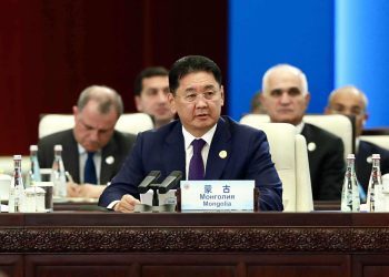 Ерөнхийлөгч У.Хүрэлсүх ШХАБ-ын дээд түвшний уулзалтад ажиглагчаар оролцож, үг хэллээ