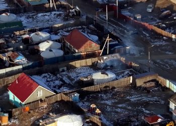 Яндангаас гарах утааг дрон ашиглан хянах туршилтын ажлыг хийж байна