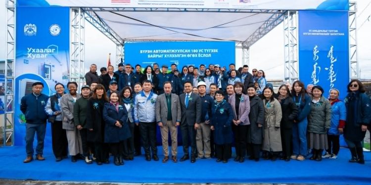 Бүрэн автоматжуулсан 180 ус түгээх байрыг УСУГ хүлээж авлаа