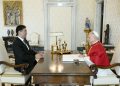 Ерөнхийлөгч У.Хүрэлсүх Гэгээн Ширээт Улсын төрийн тэргүүнтэй уулзлаа