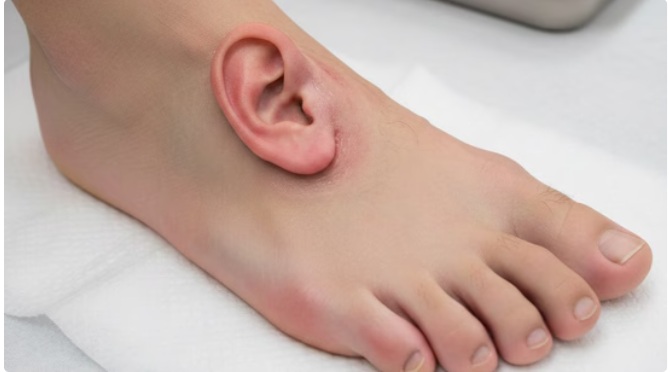 Хятад эмч нар тасарсан чихийг хөлөнд залгаж, таван сарын дараа толгойд залгажээ