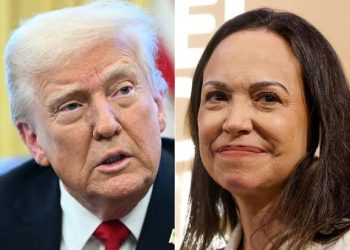 Венесуэлийн сөрөг хүчний удирдагч Нобелийн шагналаа Трампад гардуулжээ