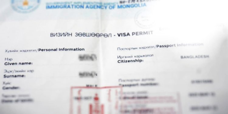 Бангладеш улсын иргэд хуурамч визийн зөвшөөрөл ашиглан улсын хил нэвтрэхийг завджээ