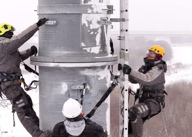 Дүүжин тээвэр төслийн 19 тулгуур баганыг бүрэн суурилуулж дууслаа