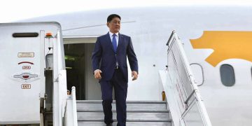 Ерөнхийлөгч У.Хүрэлсүх Казахстанд төрийн айлчлал хийж байна