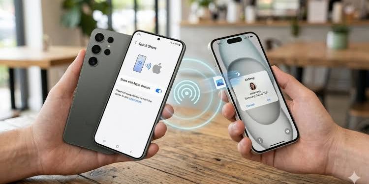 Samsung- ын шинэ загвар "Airdrop"- оор iPhone-той файл шууд хуваалцана