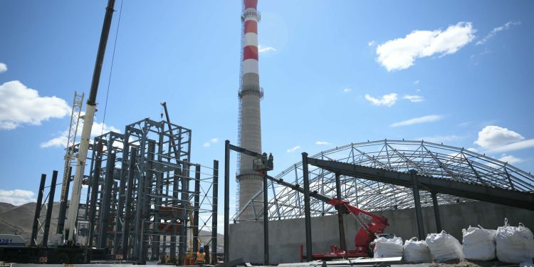 Дамбадаржаа дулааны станцын барилга угсралтын ажил 50 хувьтай үргэлжилж байна