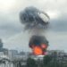 Москвад томоохон дроны халдлага болж, нефть боловсруулах үйлдвэр шатлаа