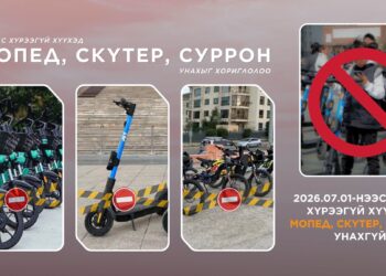 ХУУЛЬ: 18 нас хүрээгүй хүүхэд мопед, скүтер, суррон унахгүй
