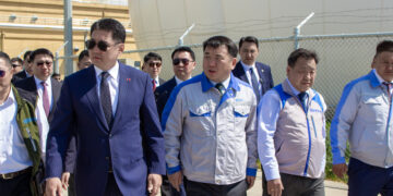 Ерөнхийлөгч У.Хүрэлсүх шинэ төв цэвэрлэх байгууламжтай танилцлаа