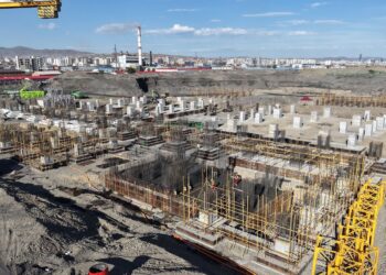 2028 онд ашиглалтад орох Дулааны 5-р цахилгаан станцын барилга угсралтын гүйцэтгэл 16 хувьд хүрлээ